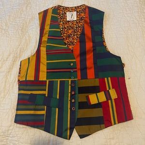 Todd oldham striped vest